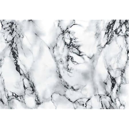 Lovelyhome 26 x 78 in. Decorative Self Adhesive Film; Marble White LO416929